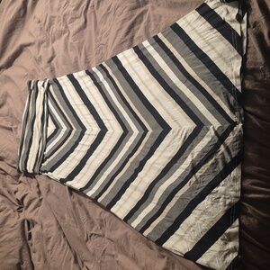 i jeans by Buffalo Black and Cream Maxi Skirt